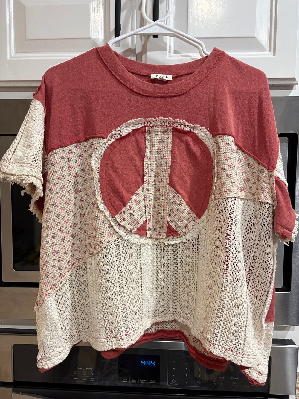 POL Dusty Rose Crewneck Tee